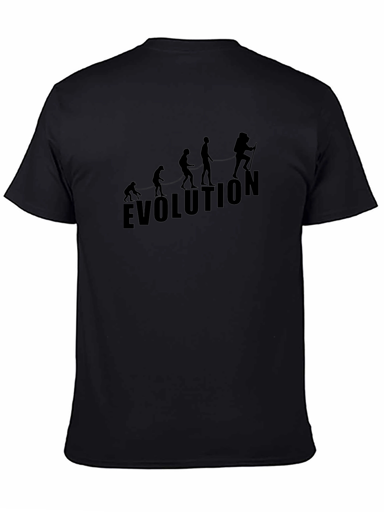 Evolution T-Shirt - Black Graphic Tee