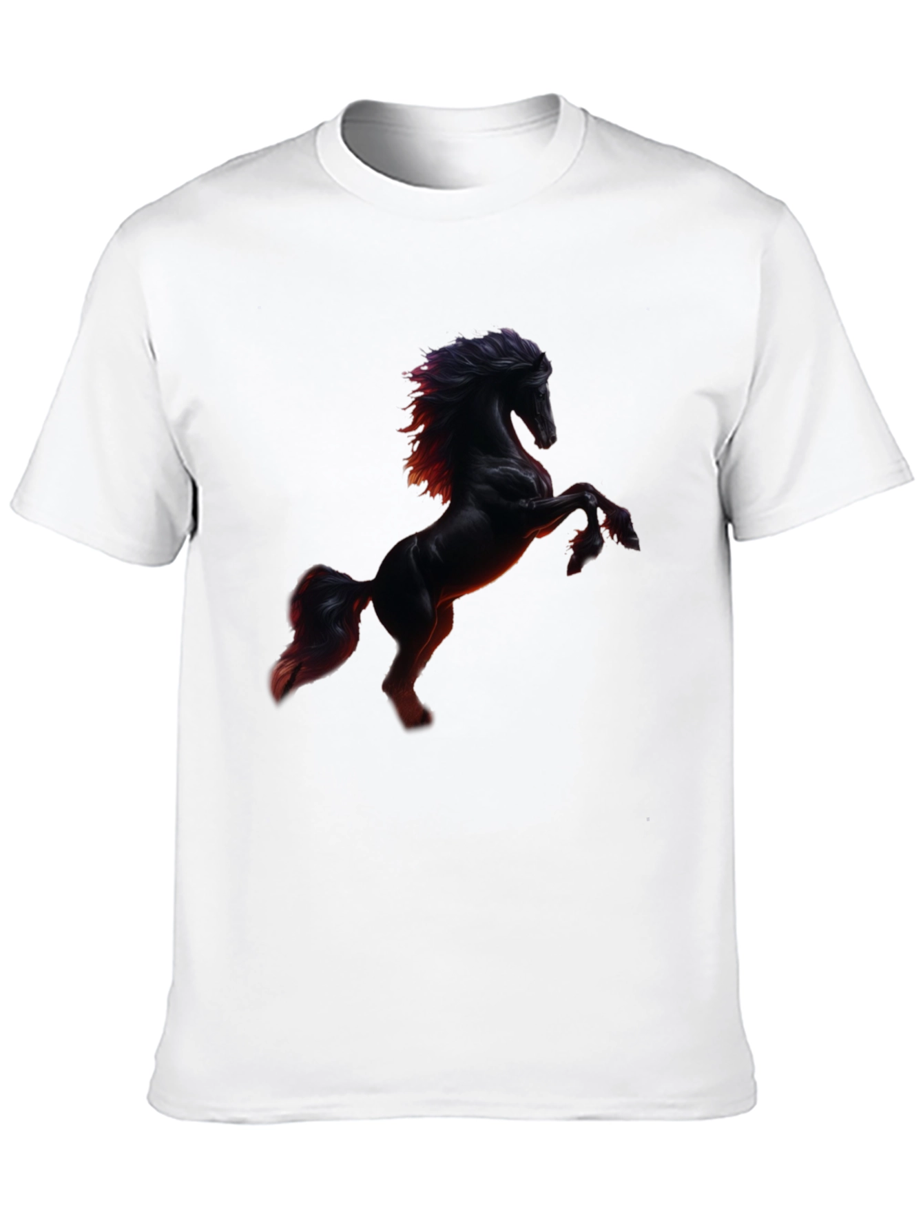 Horse Graphic Black T-Shirt