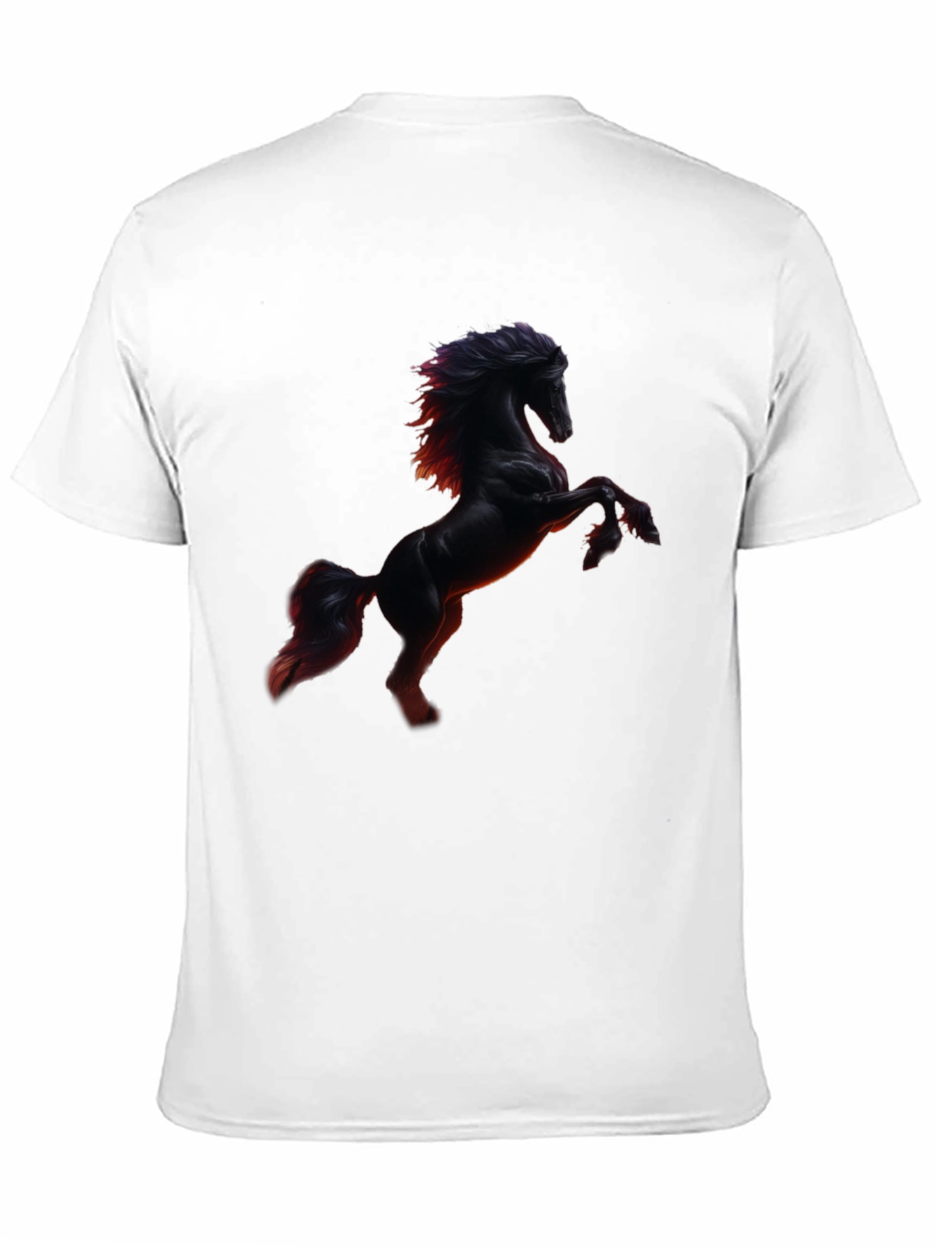 Horse Graphic Black T-Shirt