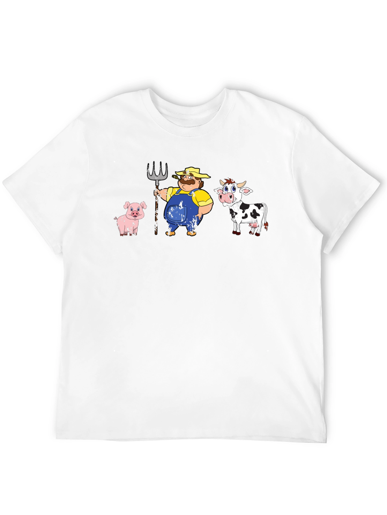 Cartoon Farm Animals T-Shirt