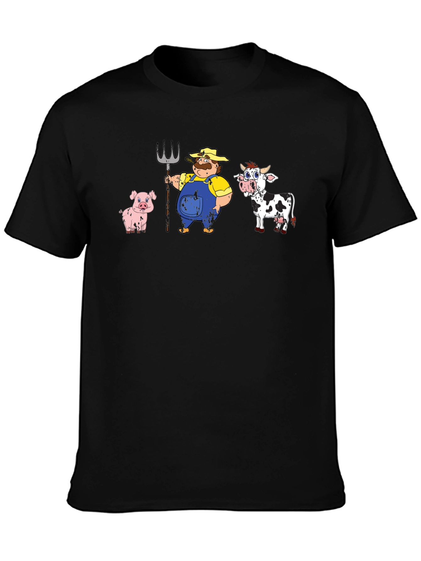 Cartoon Farm Animals T-Shirt