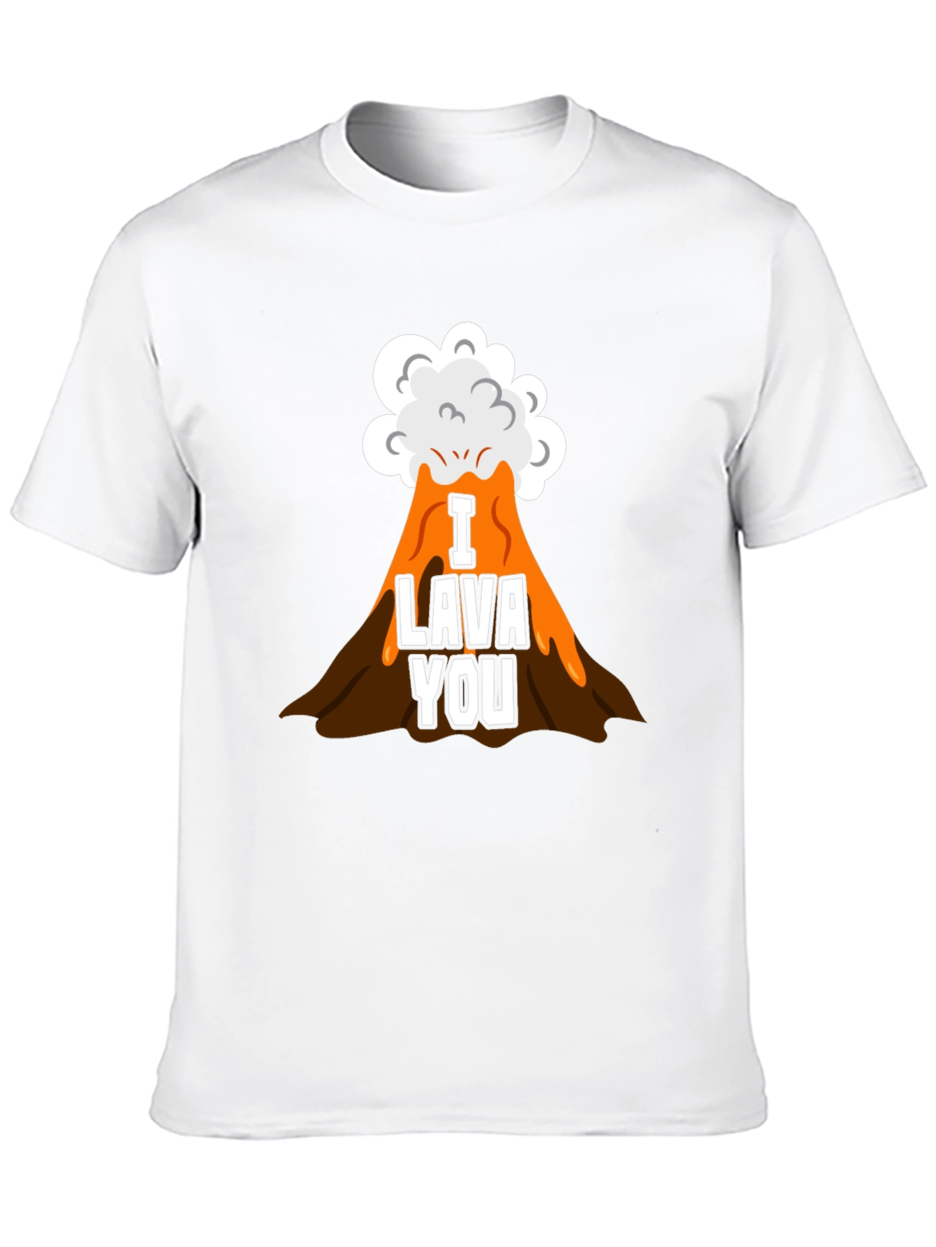 I Lava You Graphic Tee - Black T-Shirt