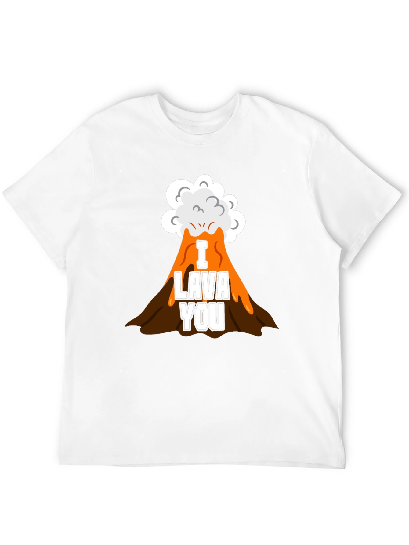I Lava You Graphic Tee - Black T-Shirt