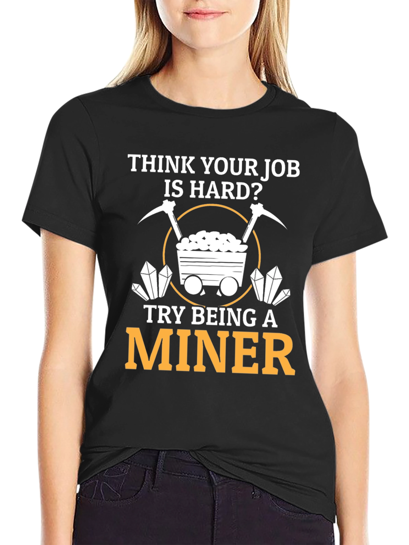 Miner T-Shirt - Hard Job Graphic Tee