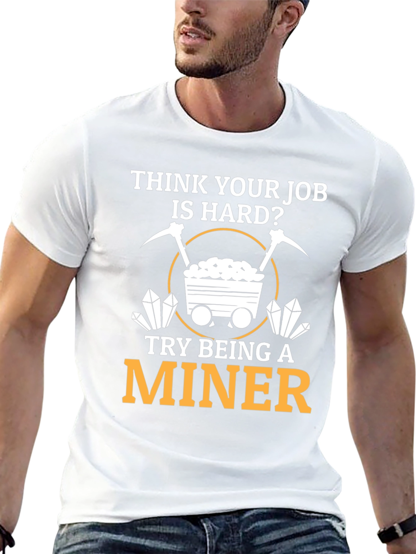 Miner T-Shirt - Hard Job Graphic Tee