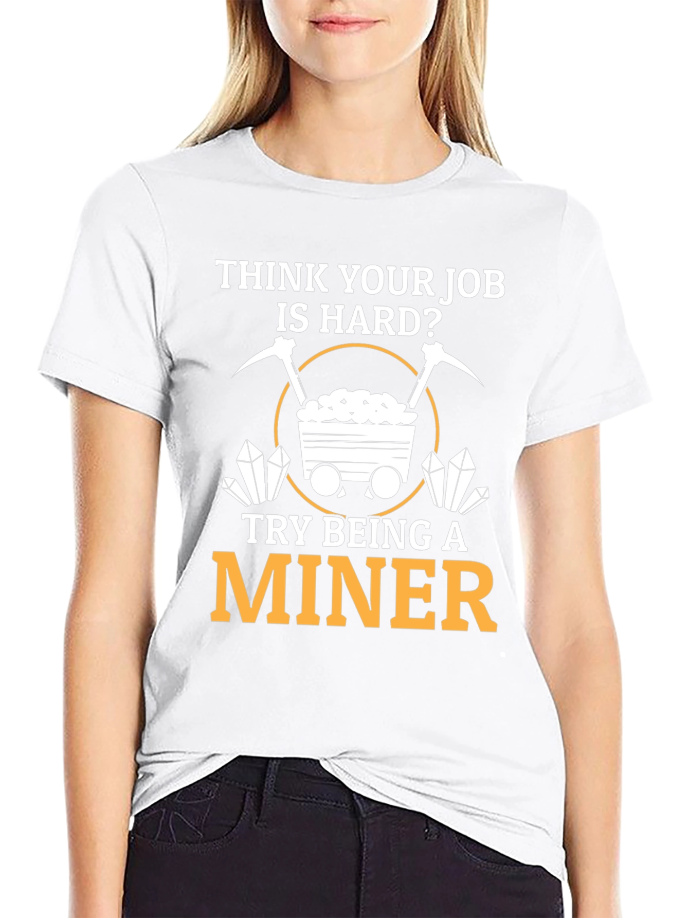 Miner T-Shirt - Hard Job Graphic Tee