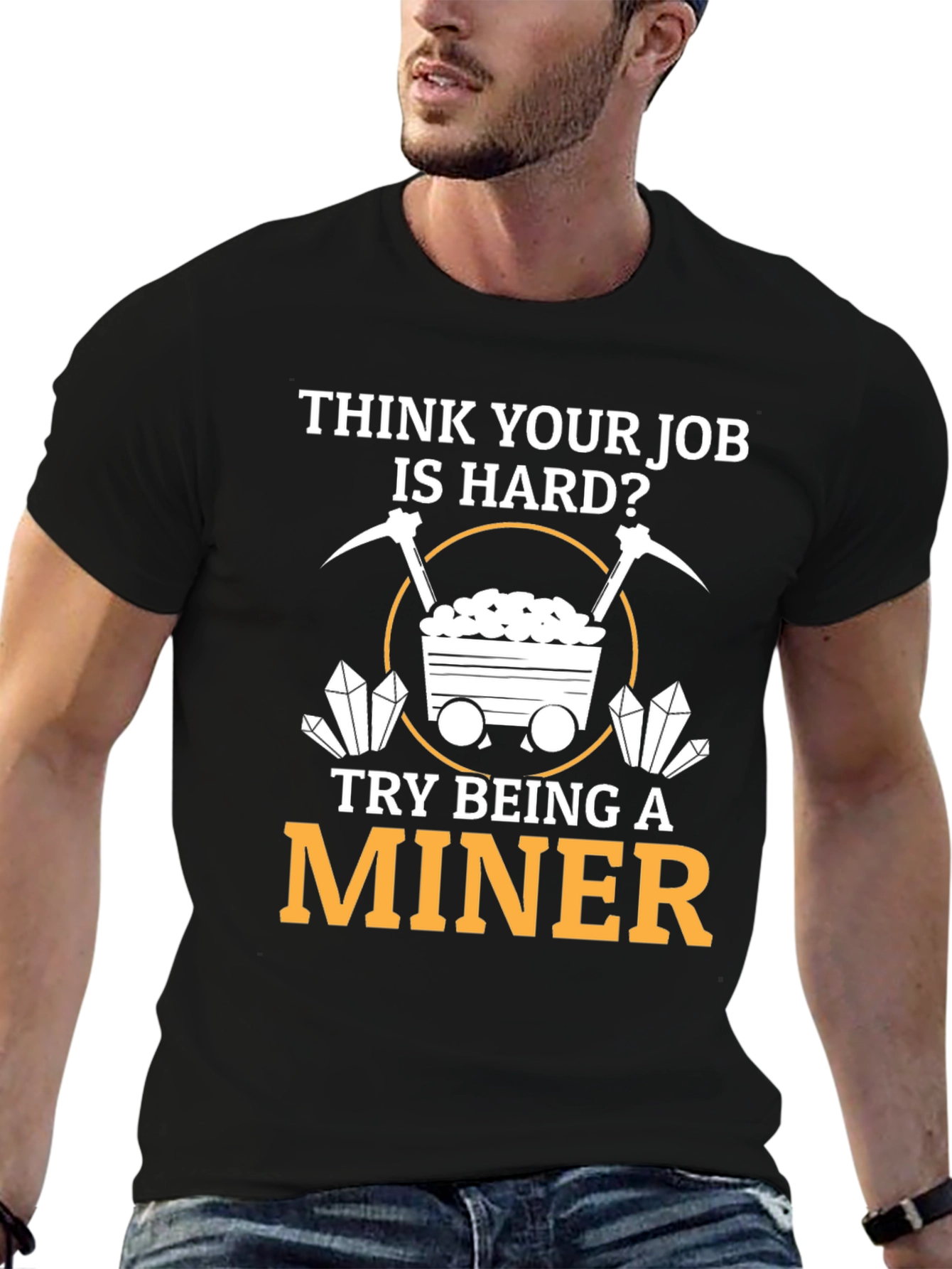 Miner T-Shirt - Hard Job Graphic Tee