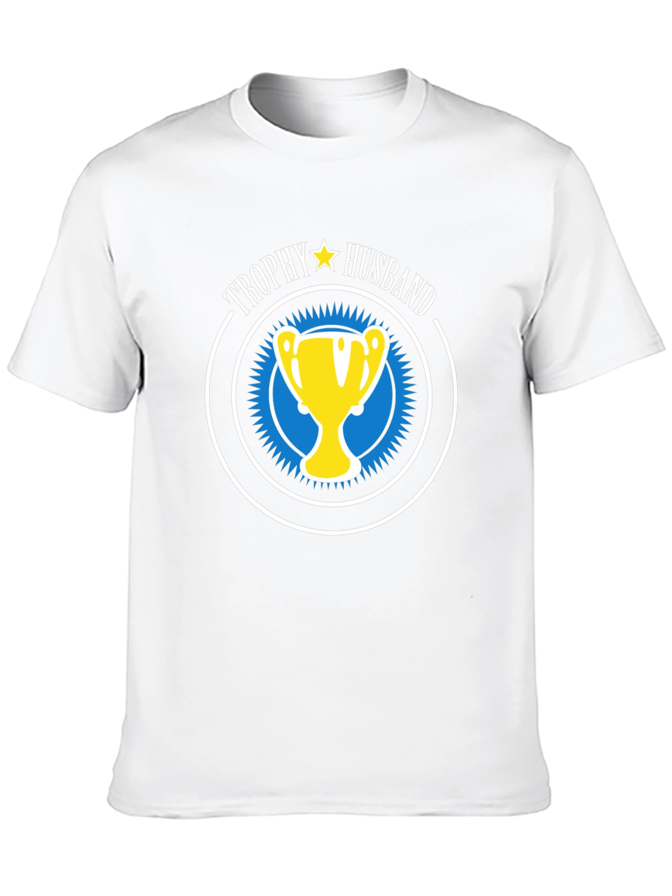 Trophy Husband Graphic Tee - Humorous Husband Gift