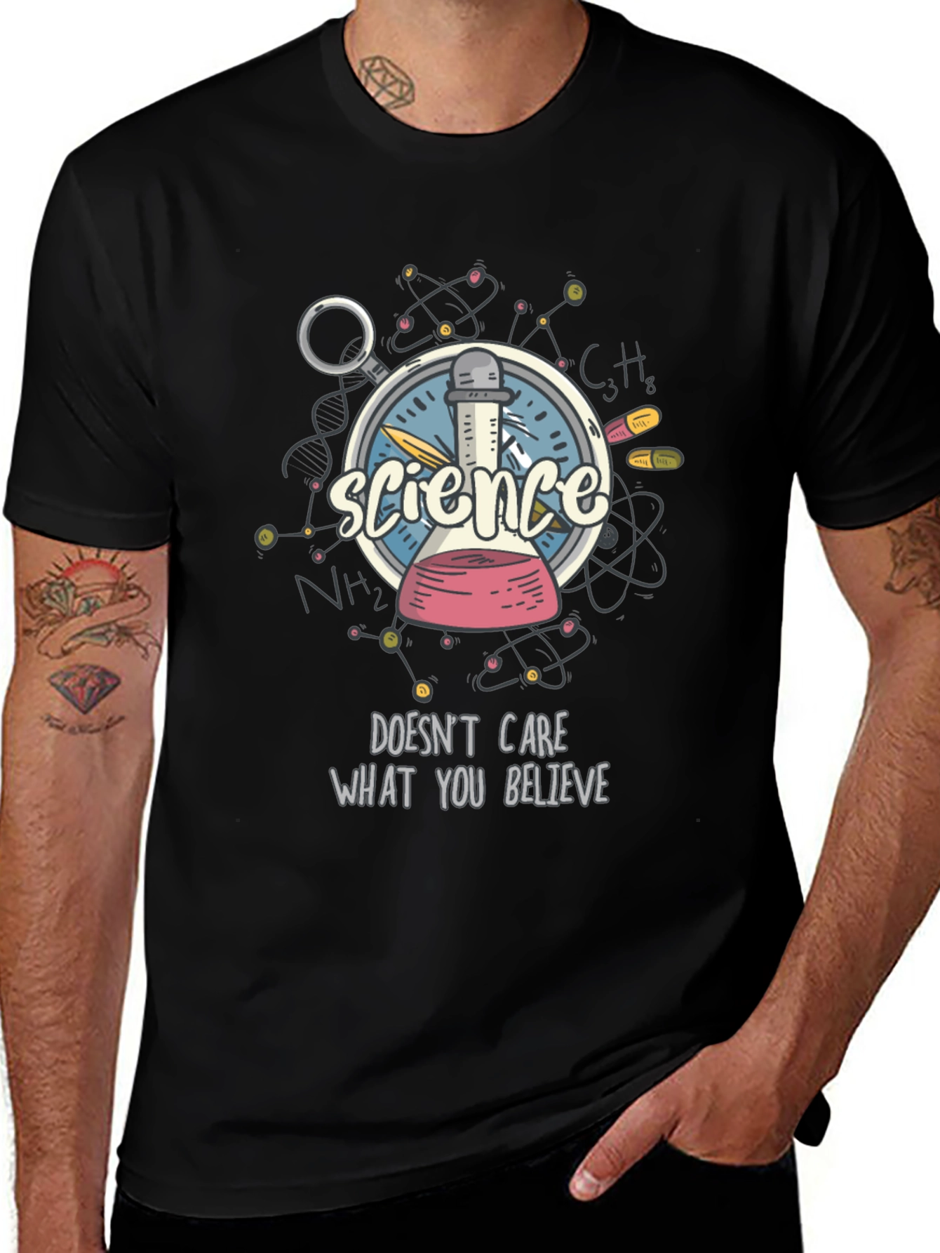Science Doesnt Care What You Believe T-Shirt