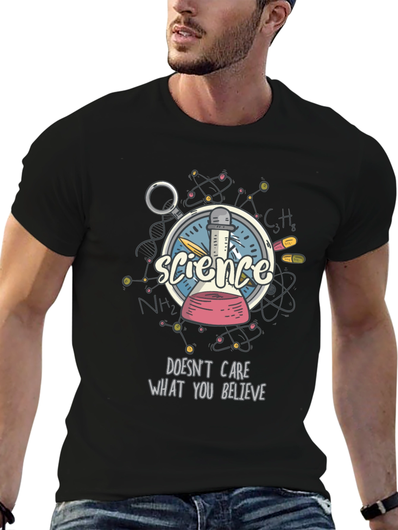 Science Doesnt Care What You Believe T-Shirt