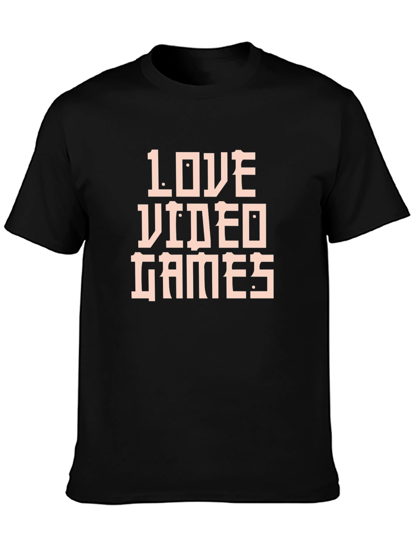 Love Video Games Black T-Shirt