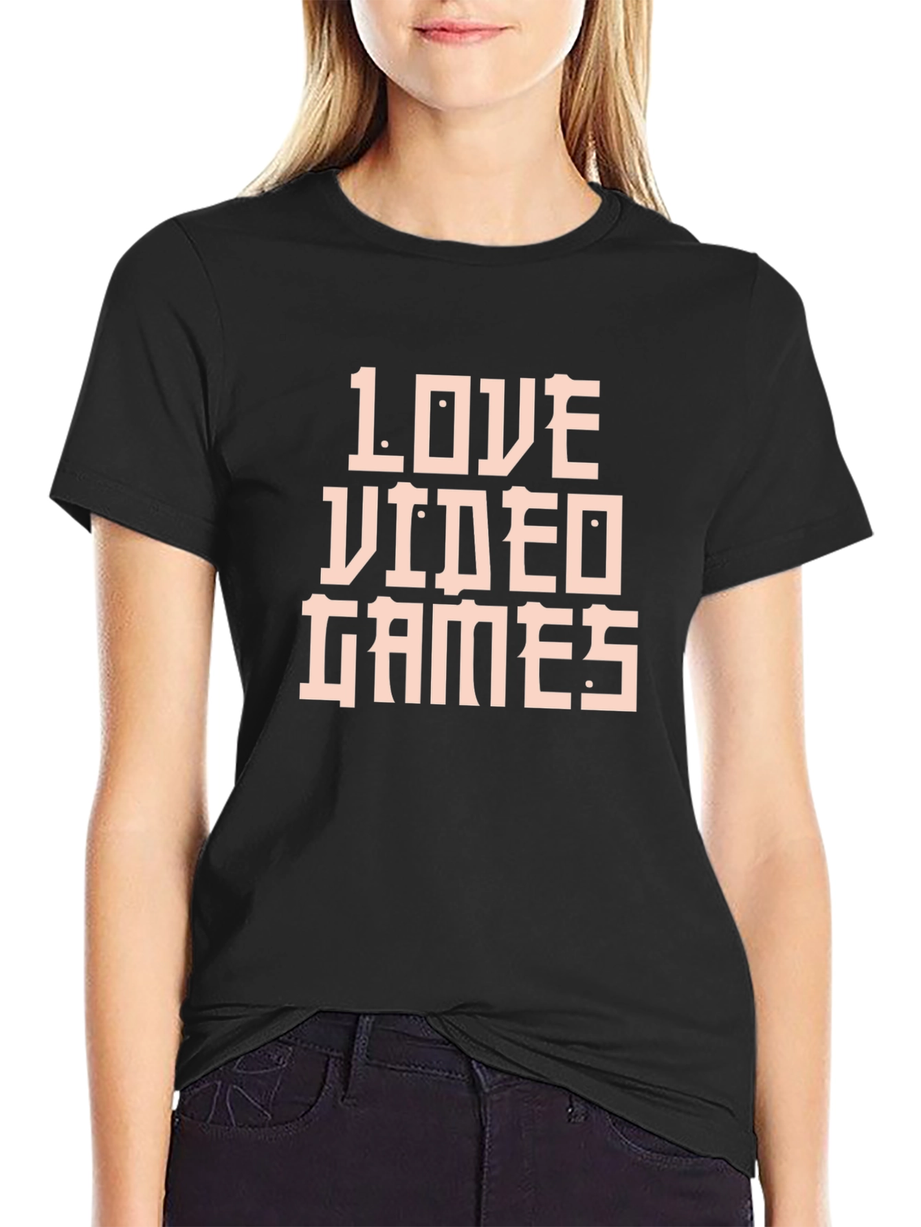 Love Video Games Black T-Shirt