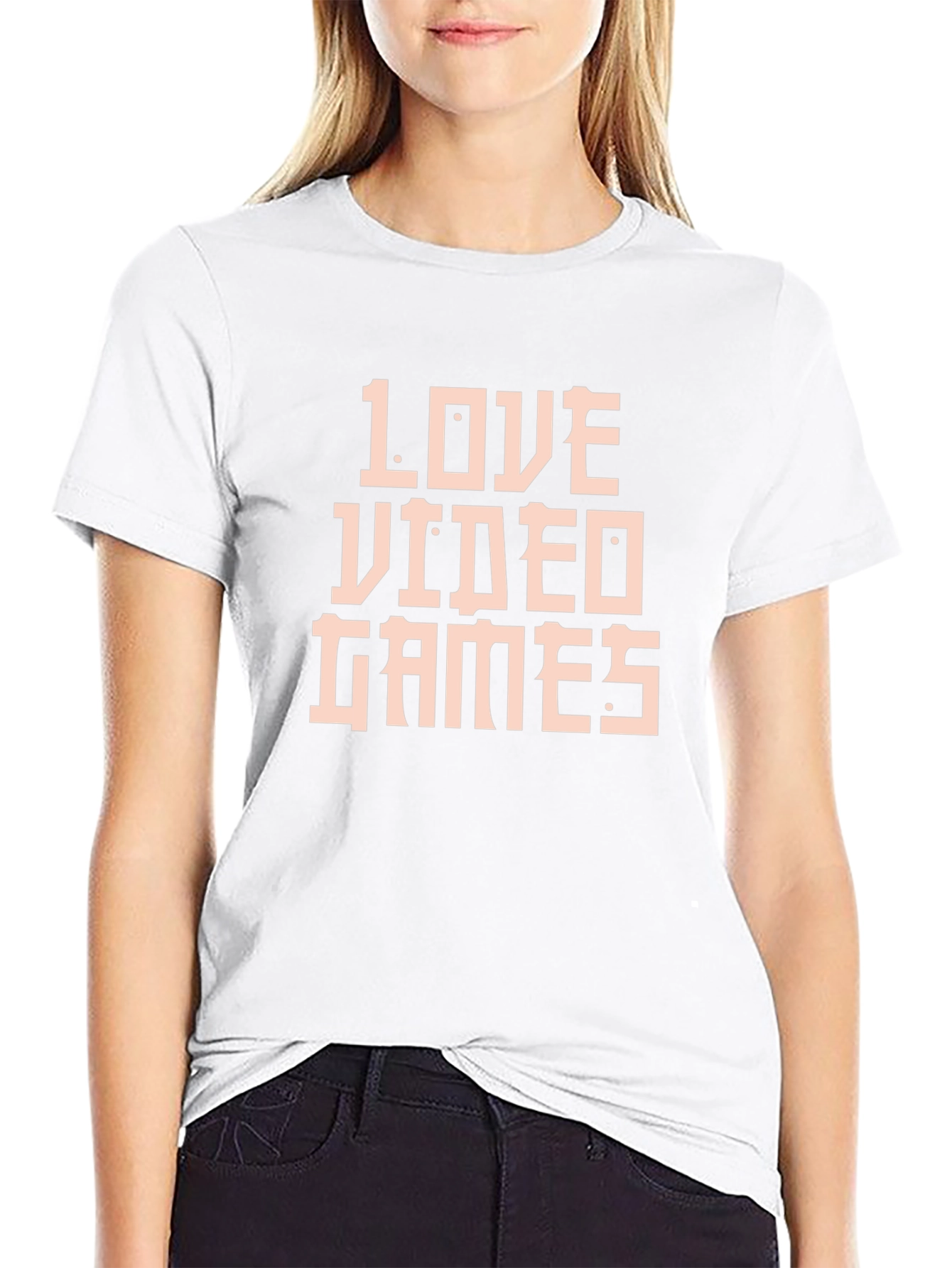 Love Video Games Black T-Shirt