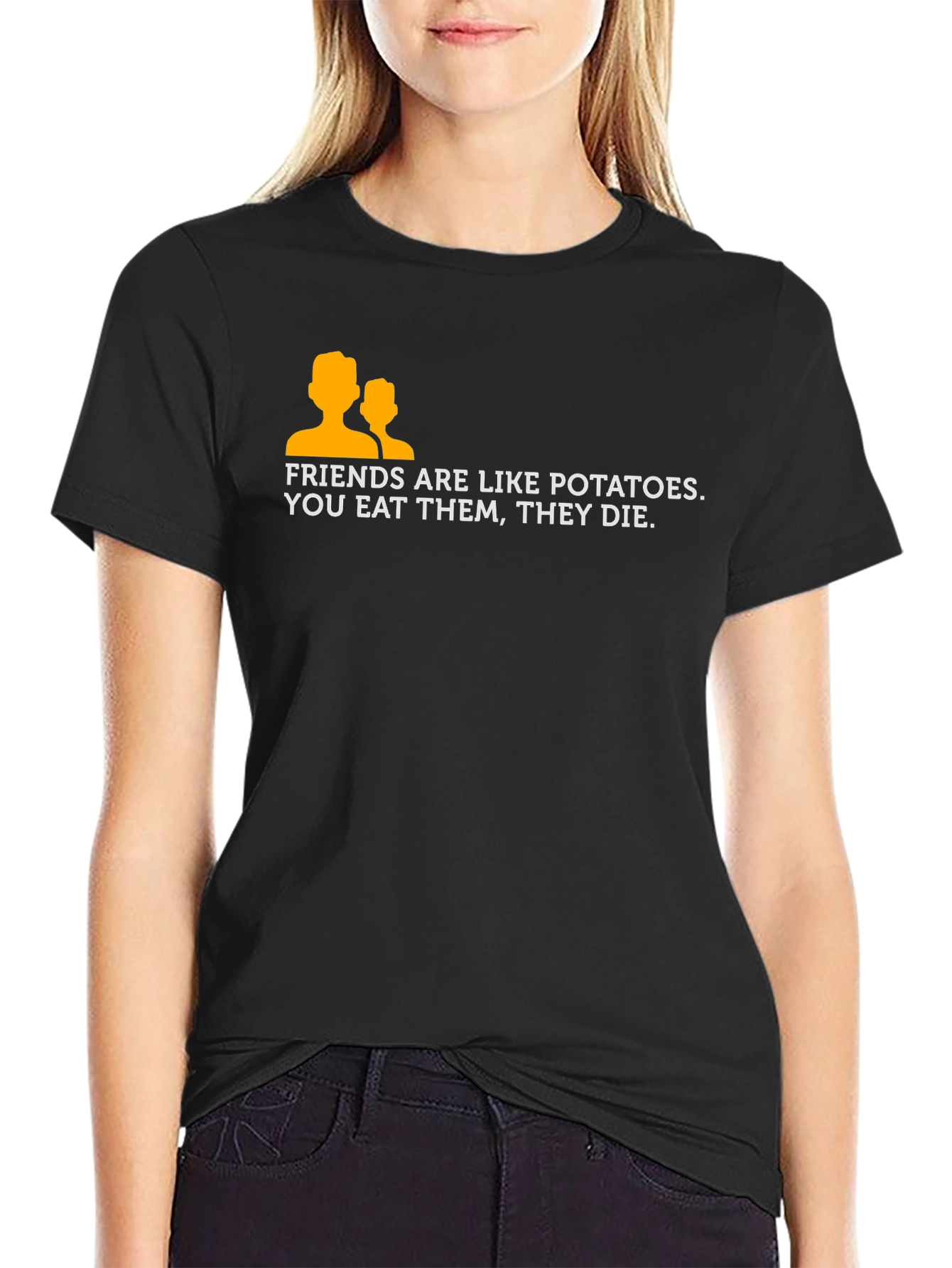 Funny Friends Like Potatoes Graphic Tee