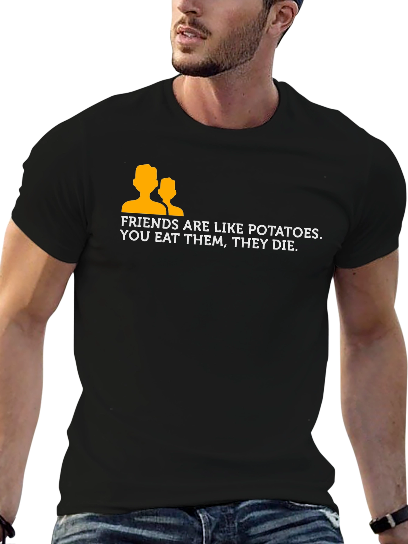 Funny Friends Like Potatoes Graphic Tee