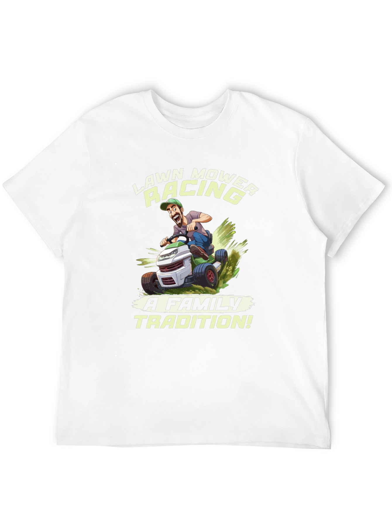 Lawn Mower Racing T-Shirt - Family Tradition Tee
