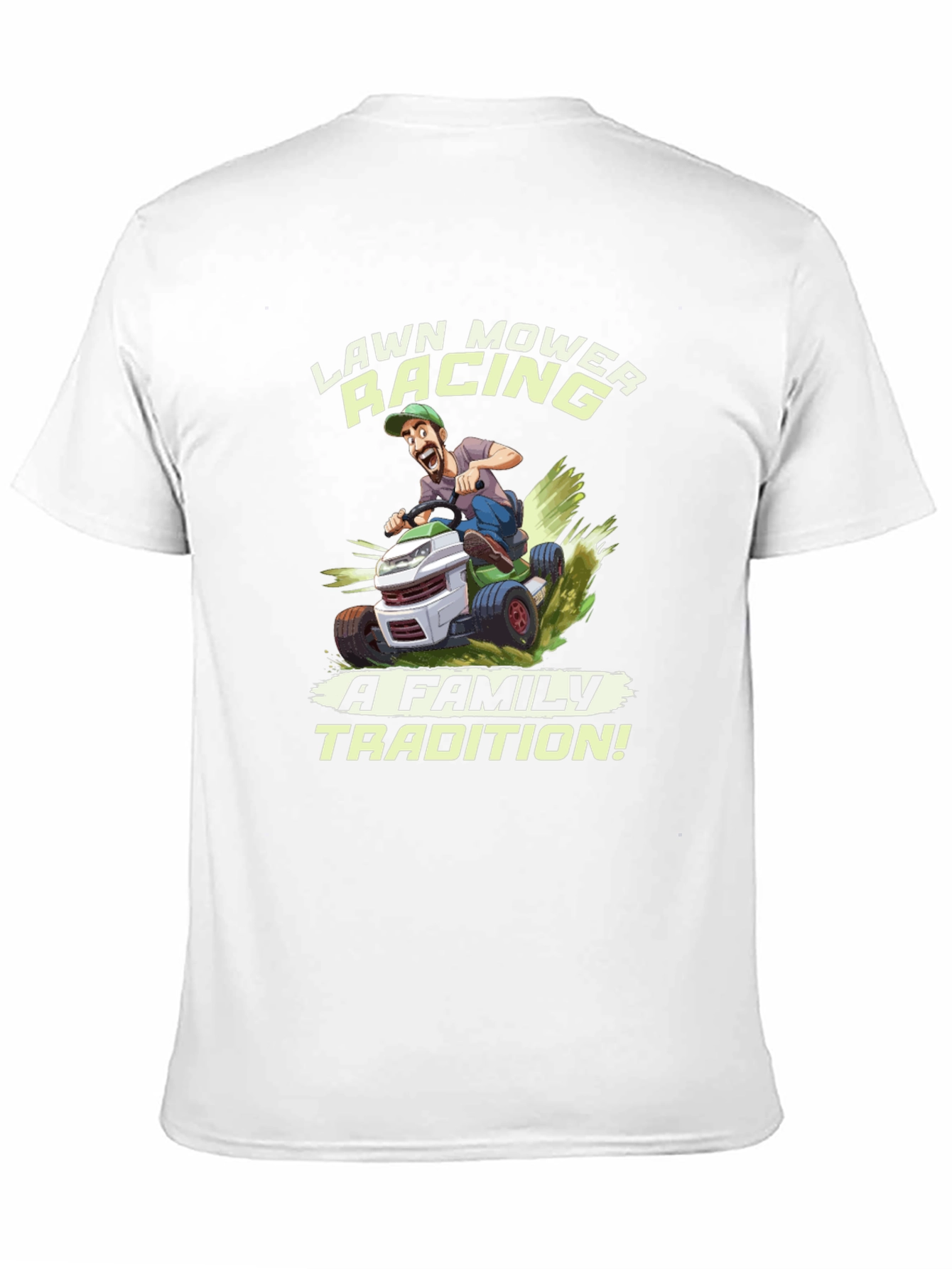 Lawn Mower Racing T-Shirt - Family Tradition Tee