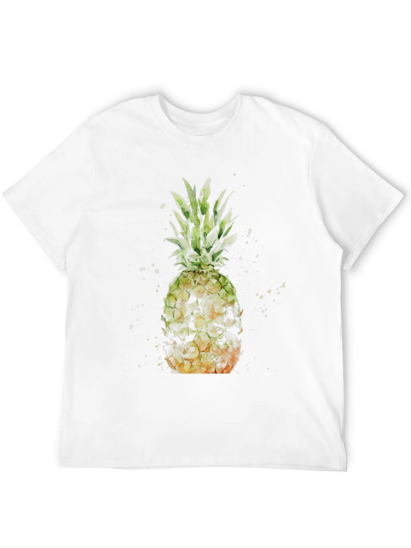 Pineapple Watercolor Graphic Tee