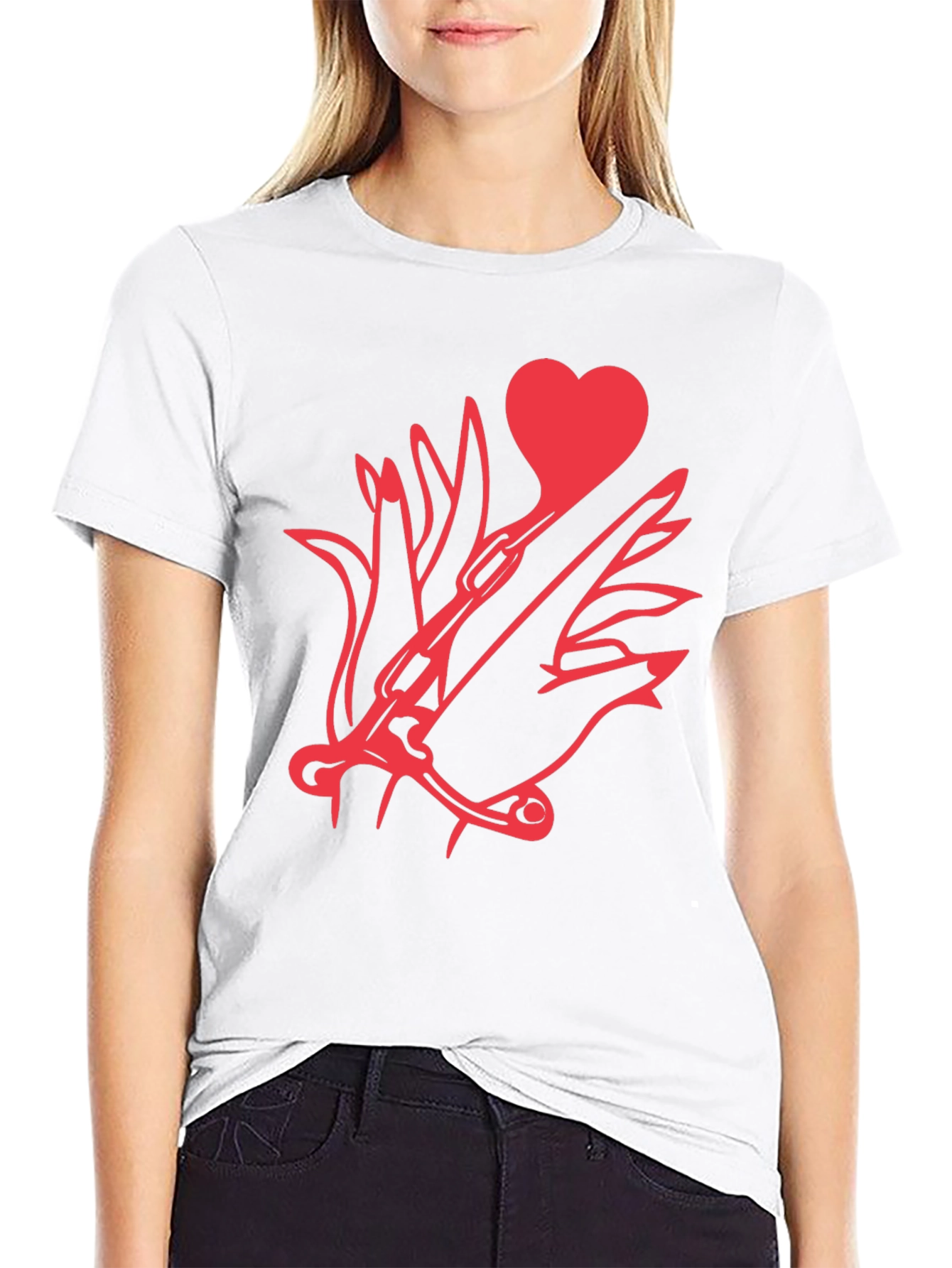 Heart & Dagger Black T-Shirt