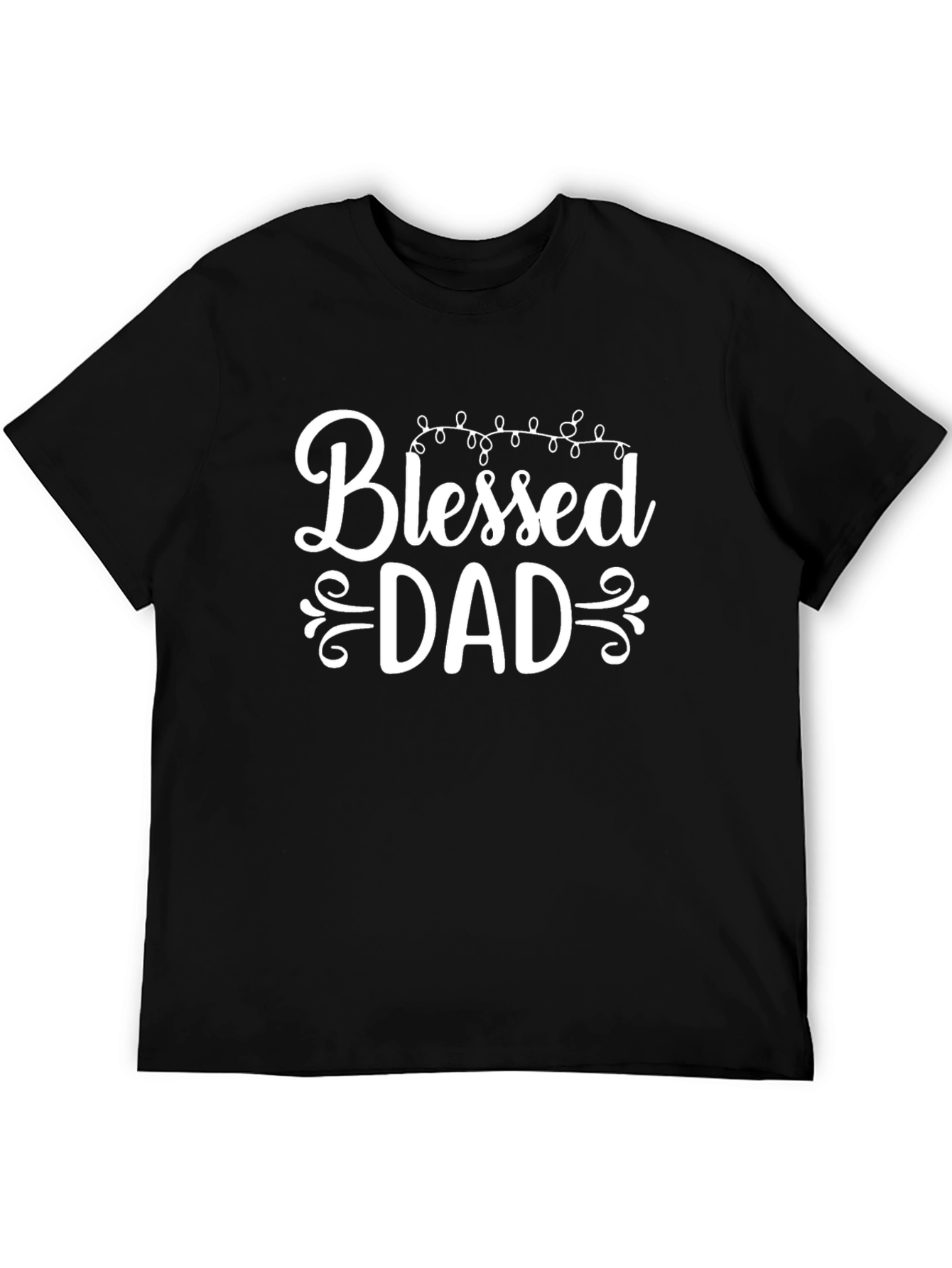 Blessed Dad Graphic Tee - Fathers Day Shirt