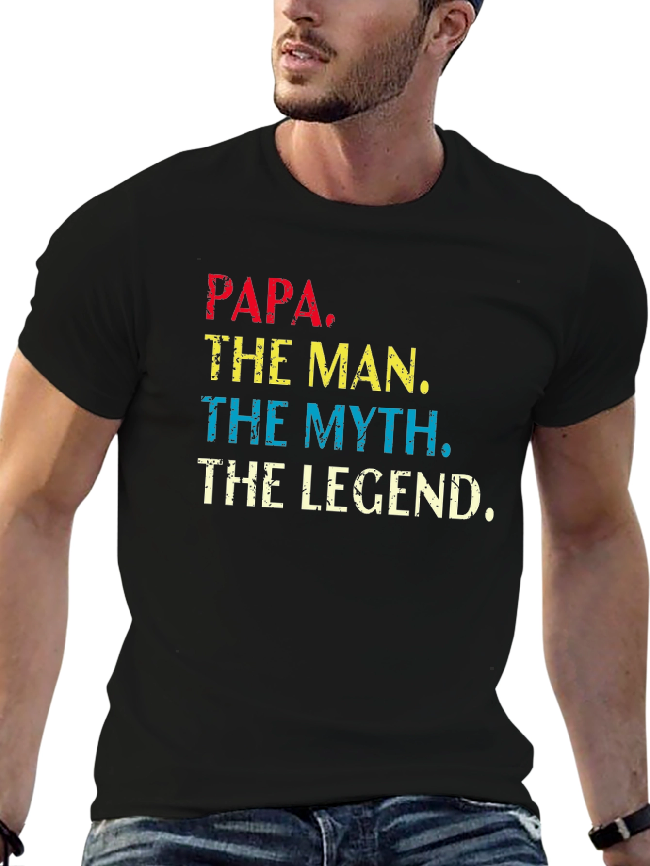 Papa The Man The Myth Legend T-Shirt