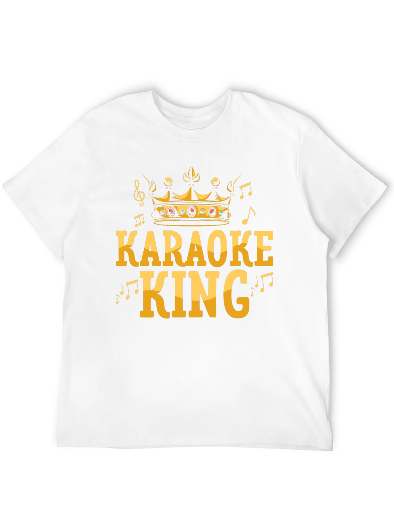 Karaoke King Black T-Shirt