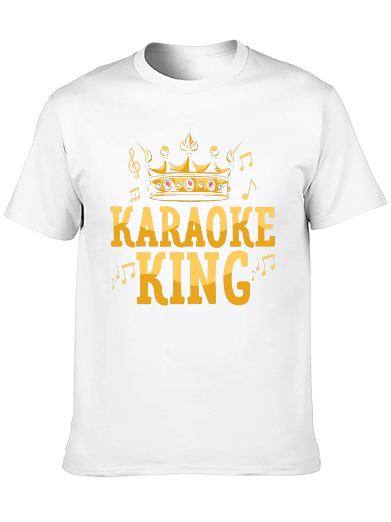 Karaoke King Black T-Shirt