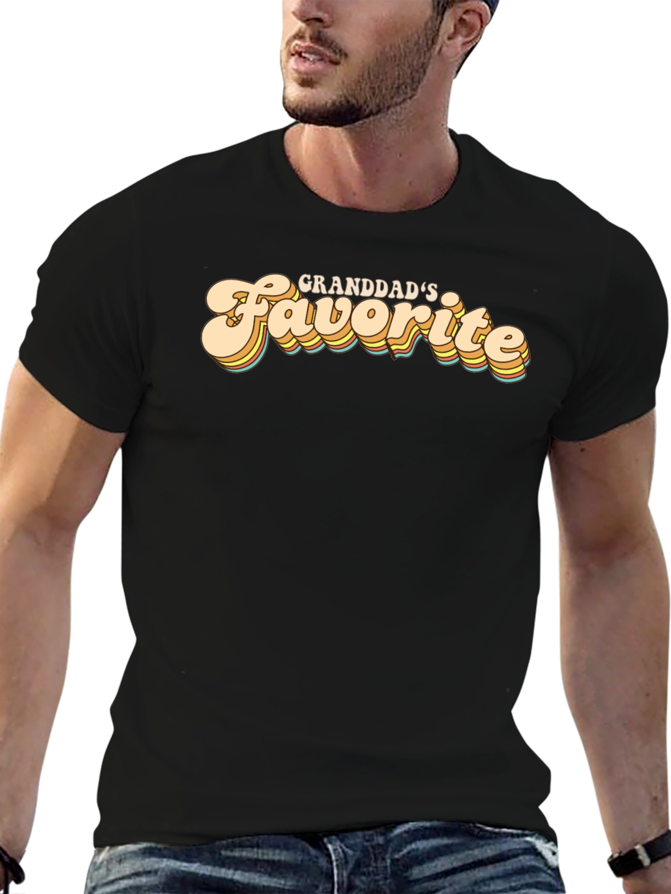 Granddads Favorite Retro Style T-Shirt