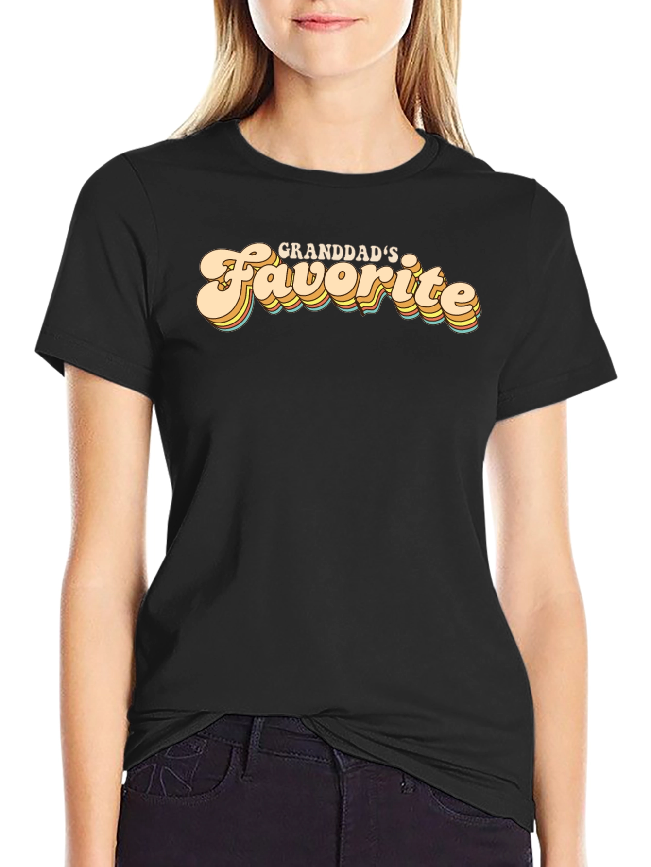 Granddads Favorite Retro Style T-Shirt