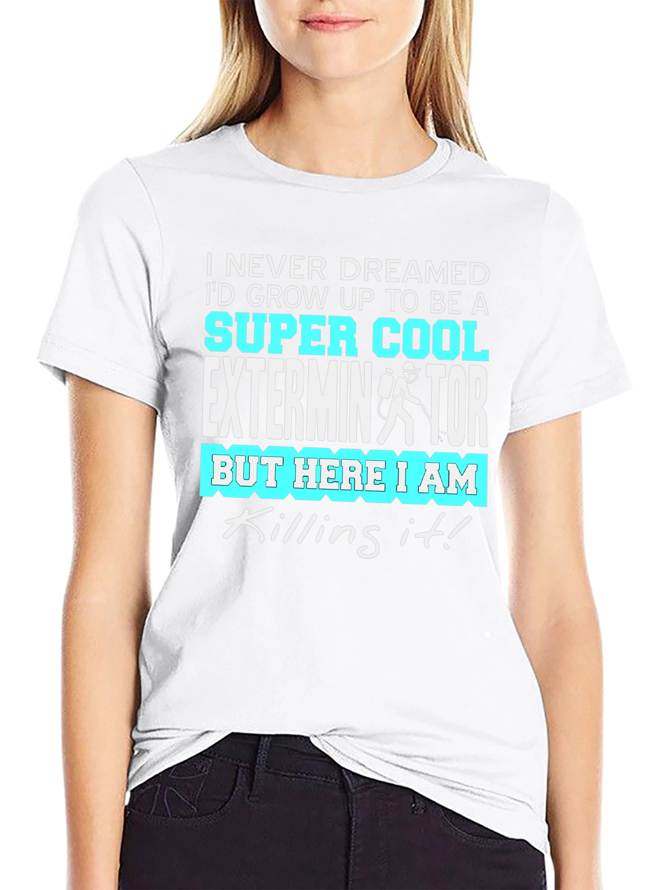 Cool Exterminator Graphic T-Shirt