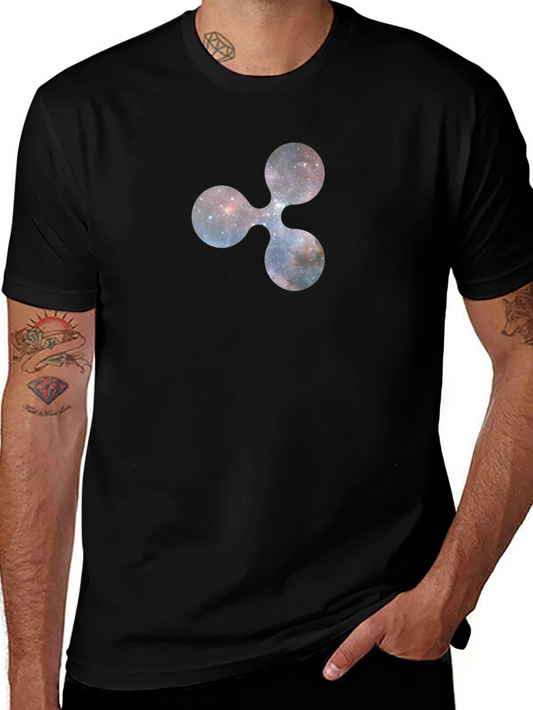 Cosmic Ripple Logo Black T-Shirt