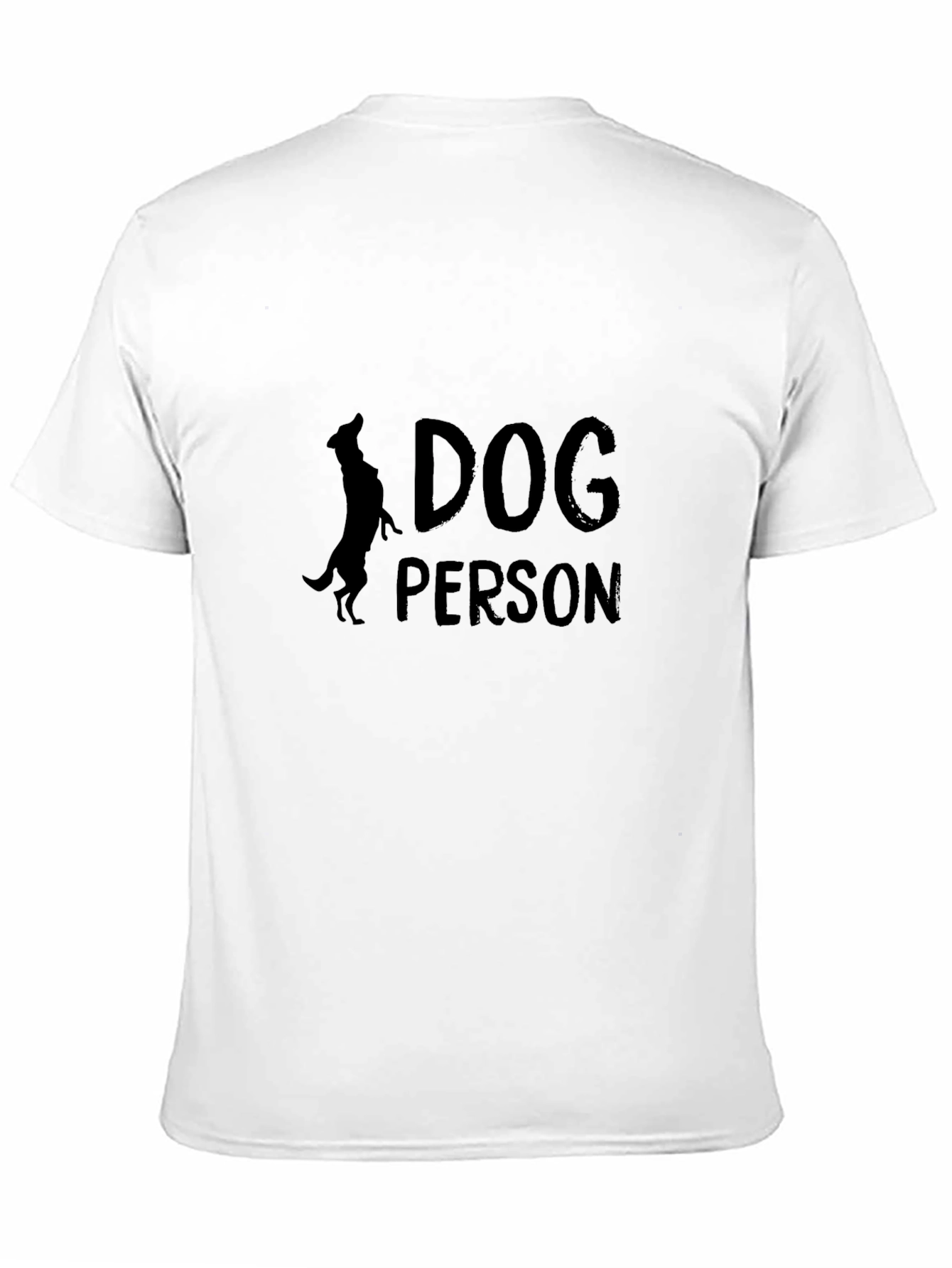 Dog Person Black Graphic Tee