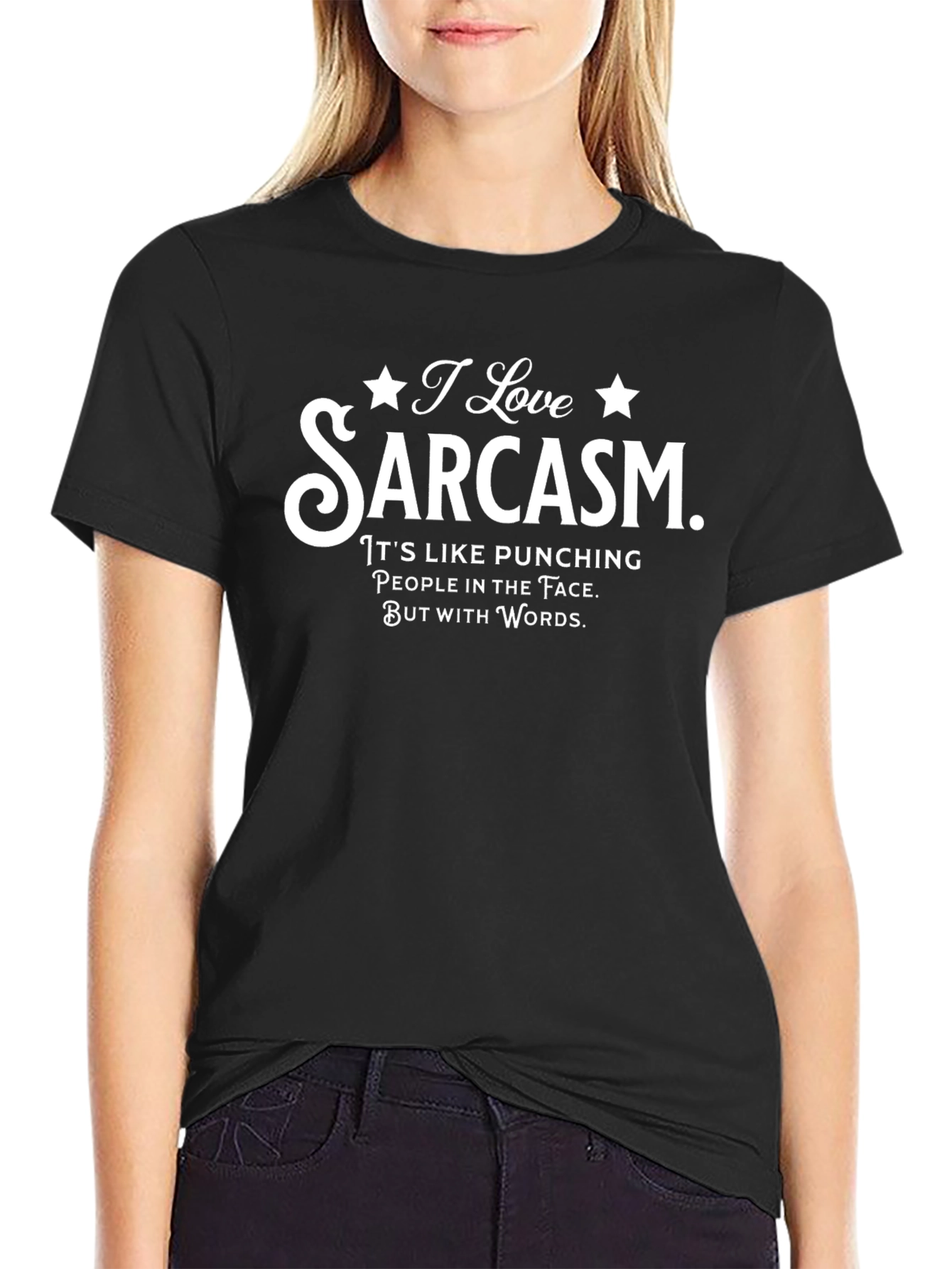 I Love Sarcasm Graphic T-Shirt
