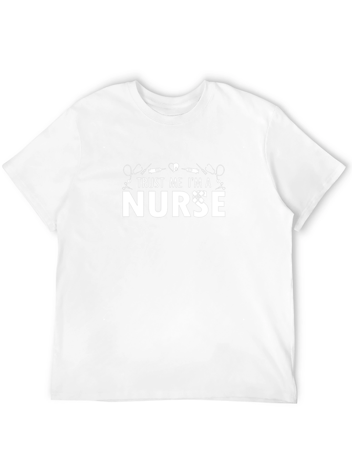 Trust Me Im A Nurse Graphic Tee - Black