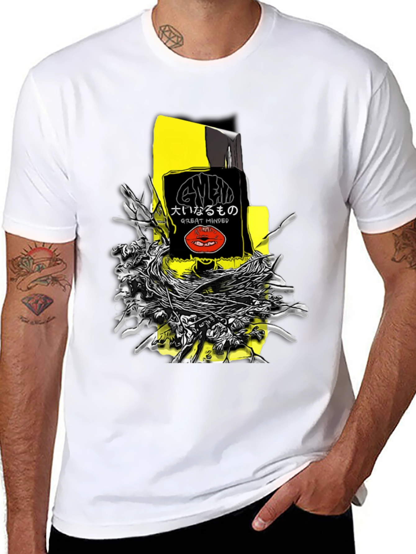 Unique Graphic T-Shirt - Great Minded Design