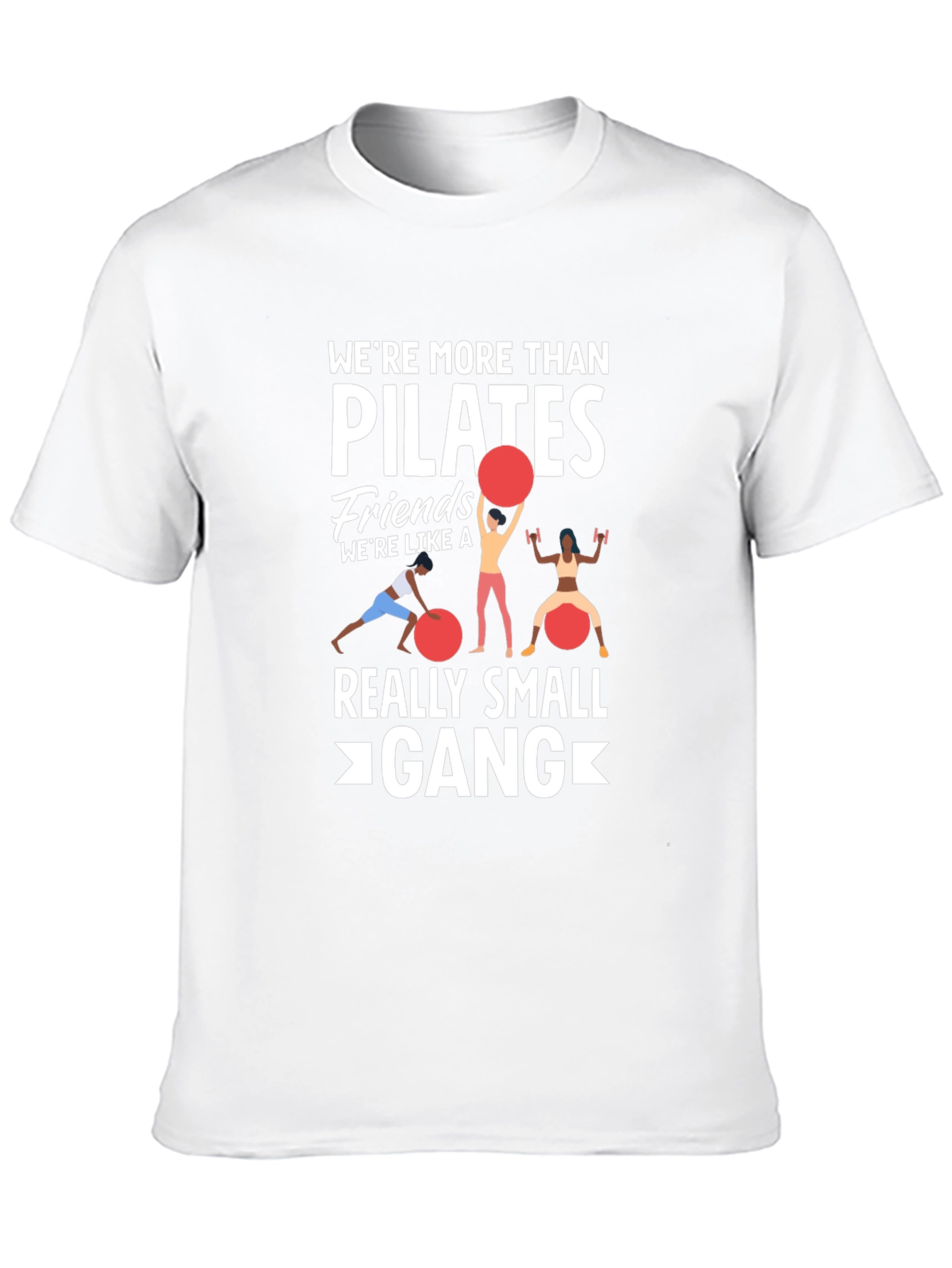Pilates Friends Graphic T-Shirt