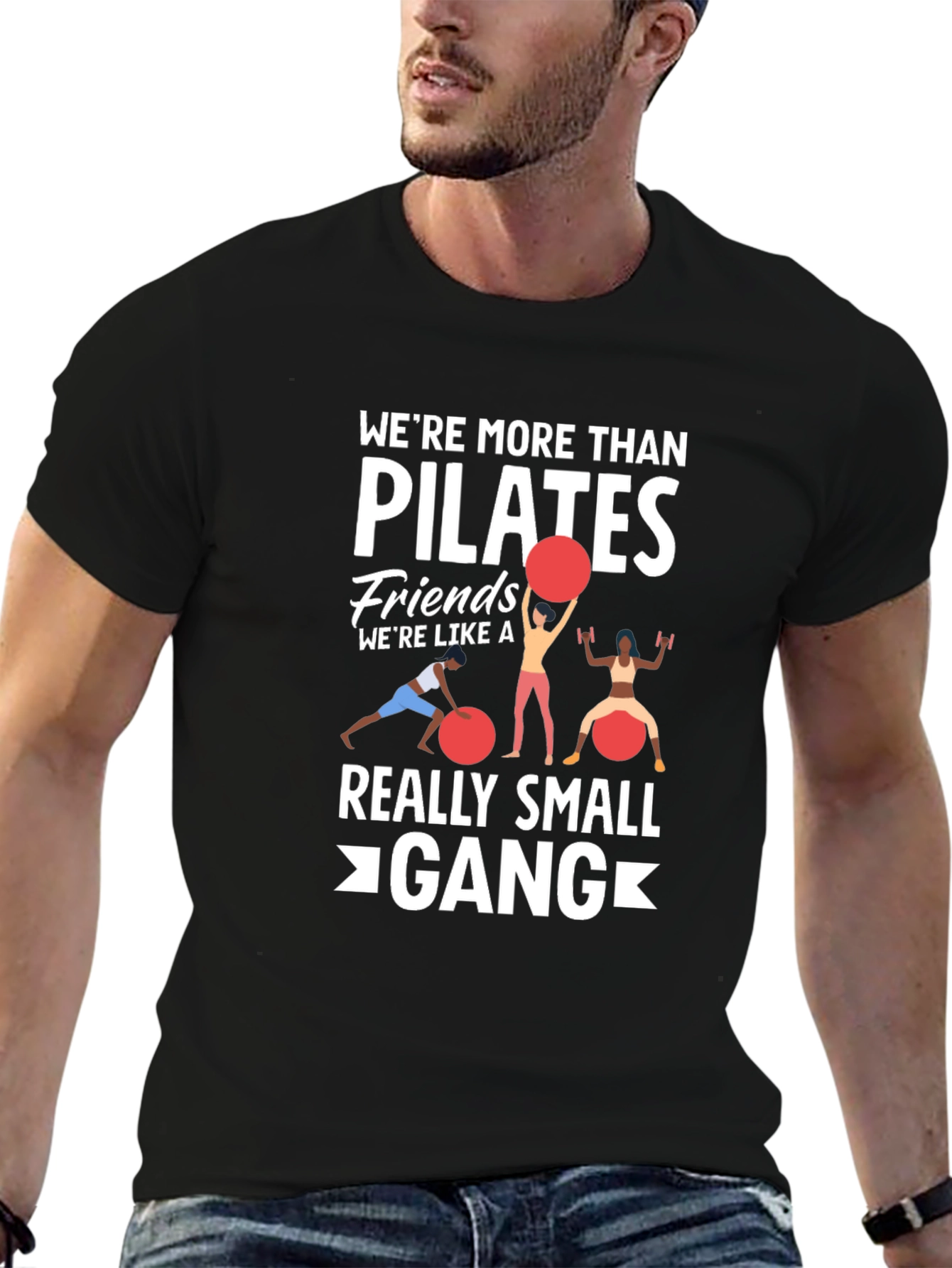 Pilates Friends Graphic T-Shirt