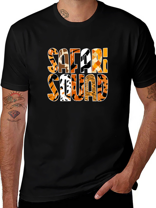 Safari Squad Animal Print Graphic Tee