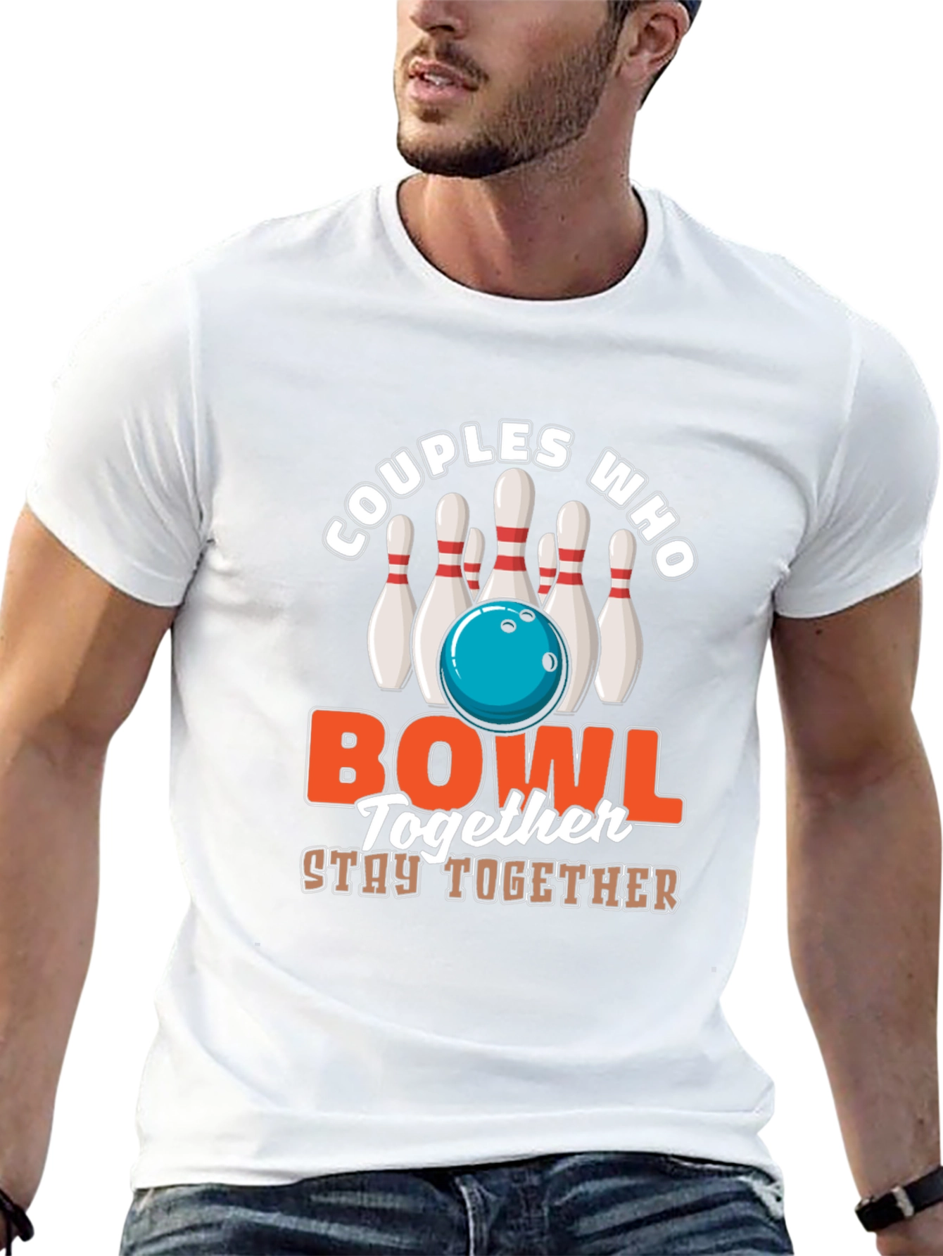 Couples Who Bowl Together T-Shirt
