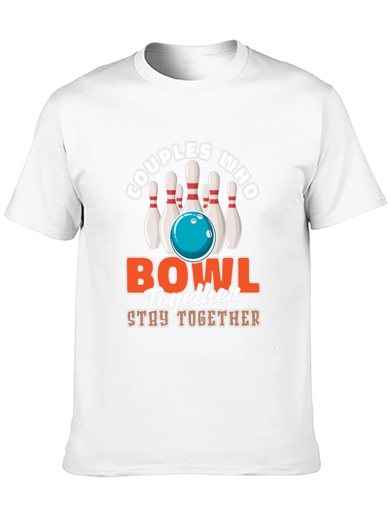 Couples Who Bowl Together T-Shirt