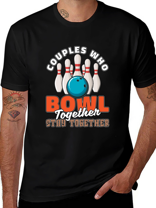 Couples Who Bowl Together T-Shirt