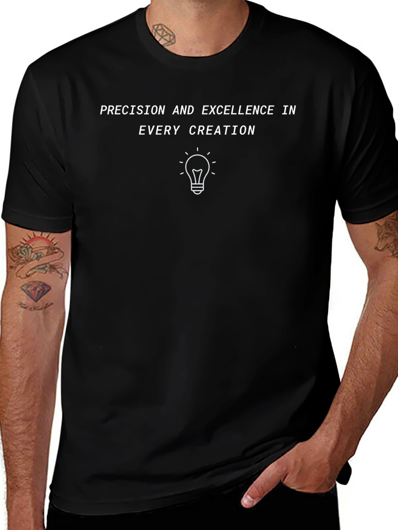 Precision Excellence Graphic Tee - Stylish Comfort