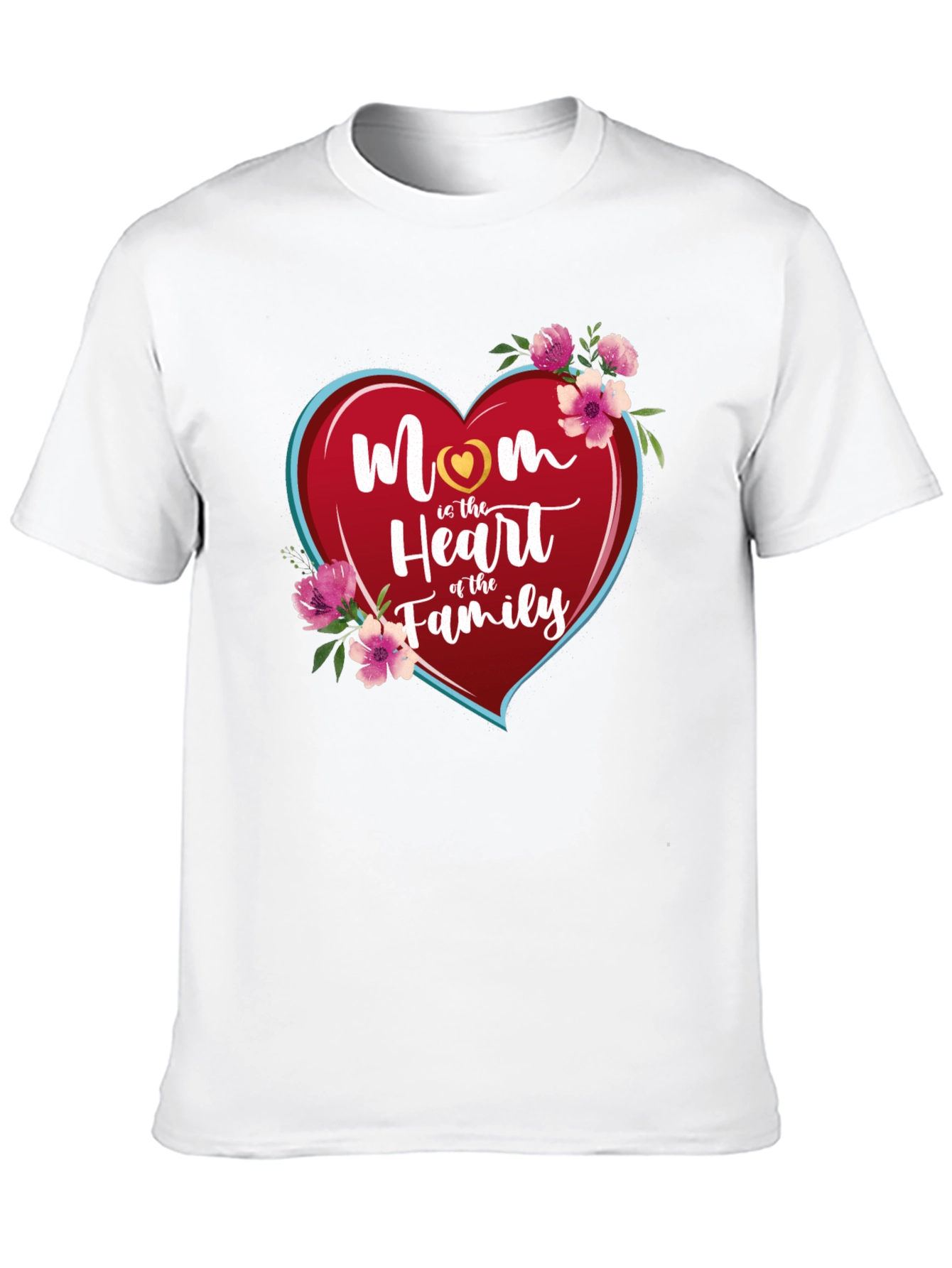 Mom Heart of the Family Graphic Tee