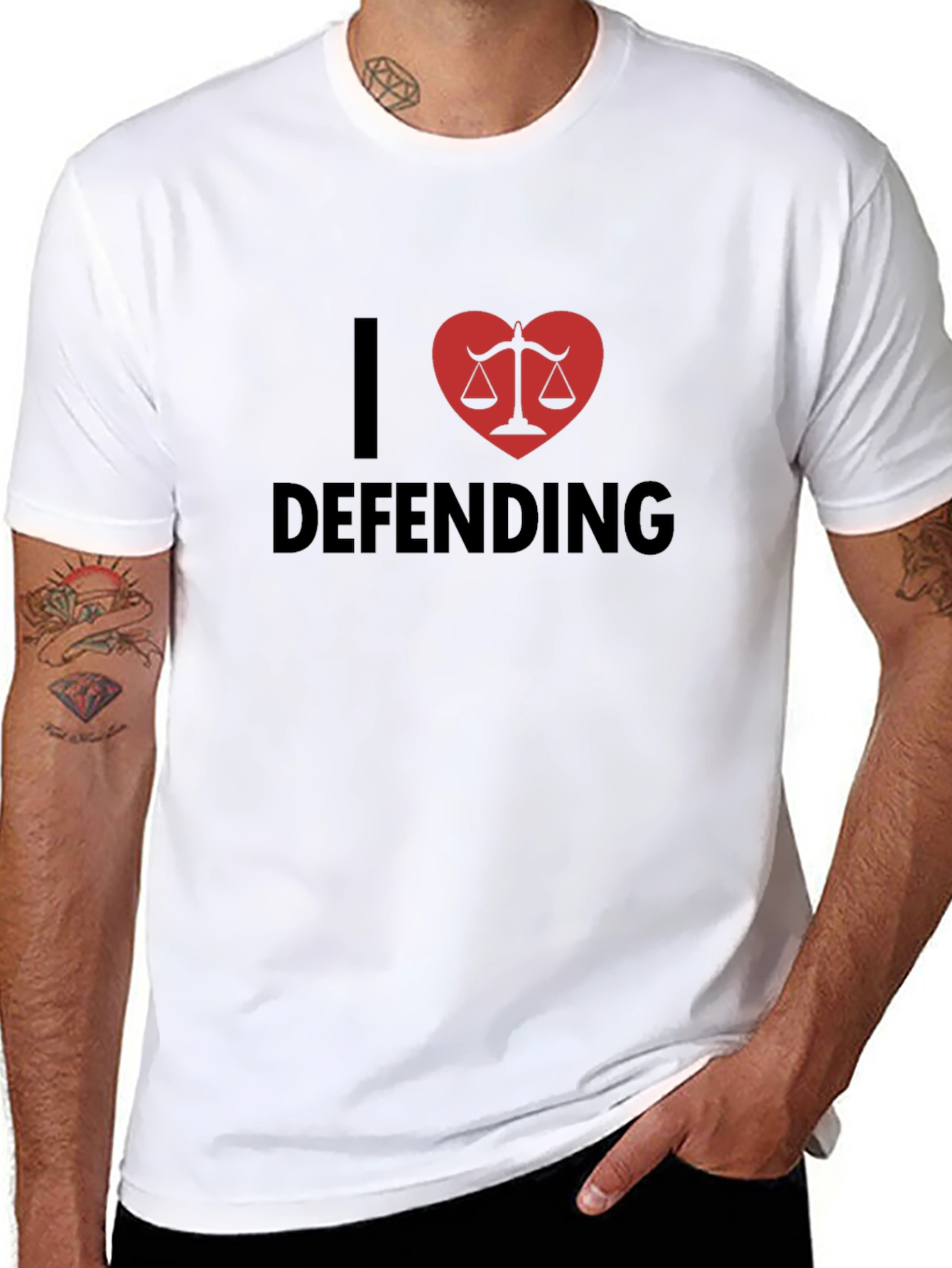 I Heart Defending Attorney T-Shirt