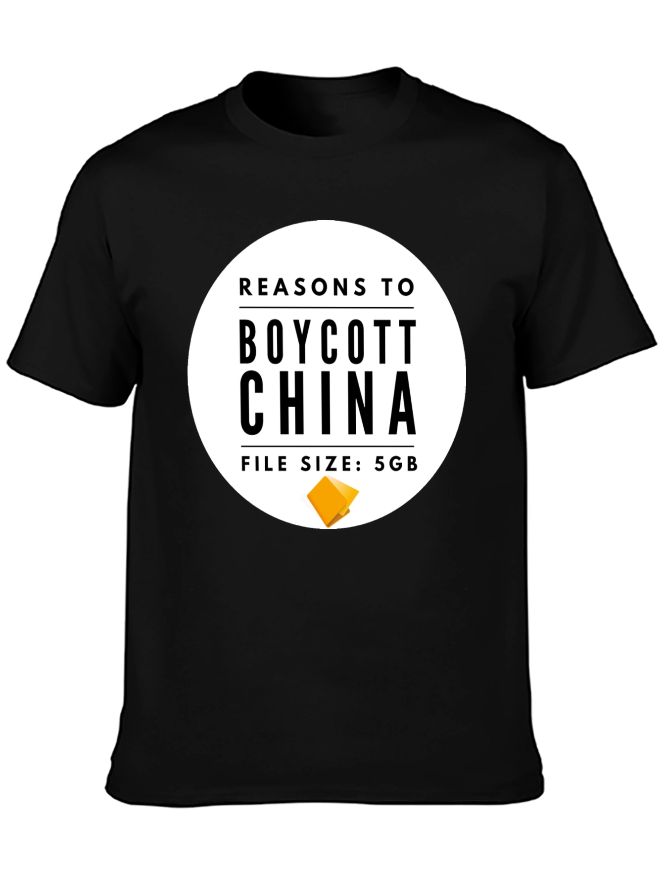 Boycott China T-Shirt - File Size 5GB