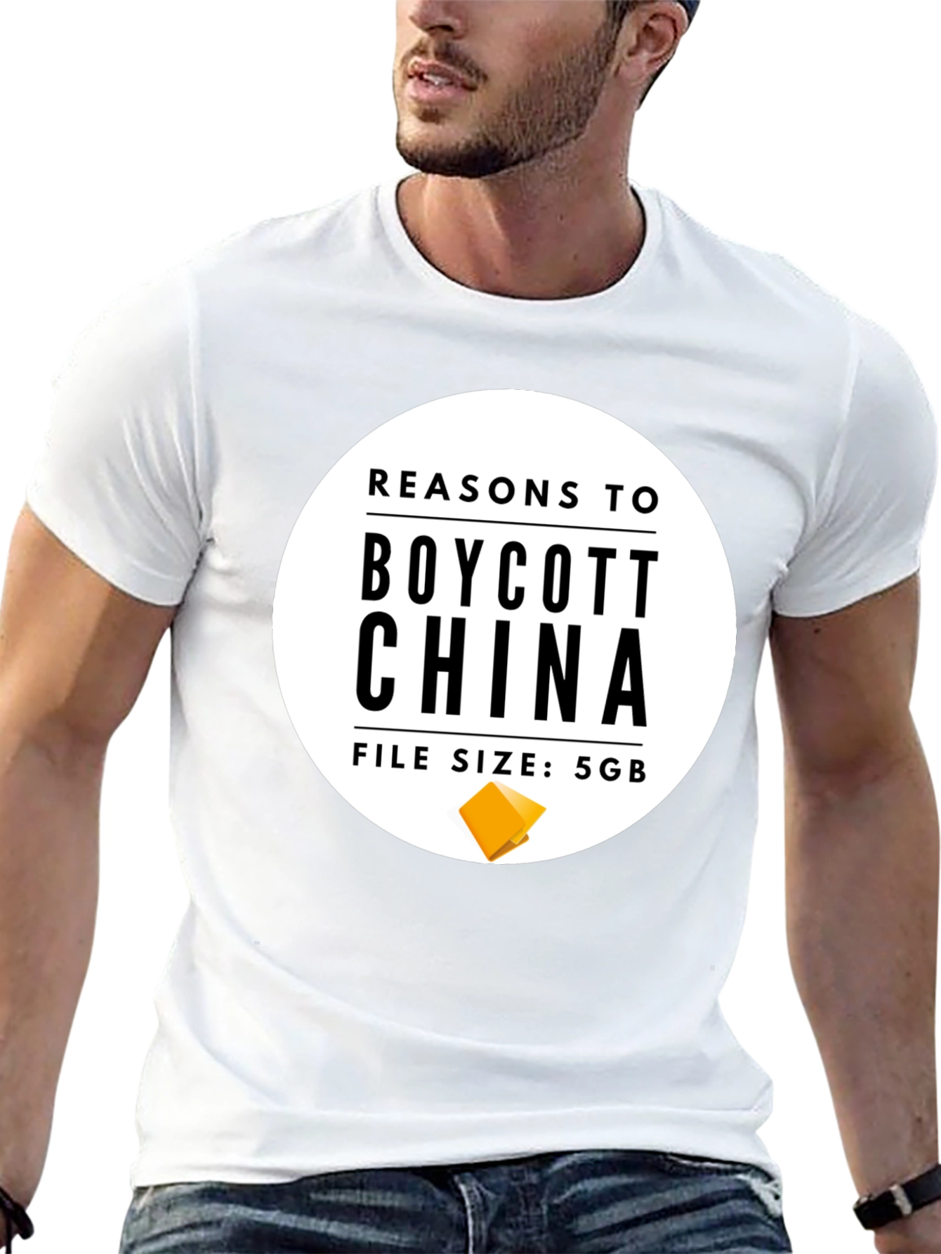Boycott China T-Shirt - File Size 5GB