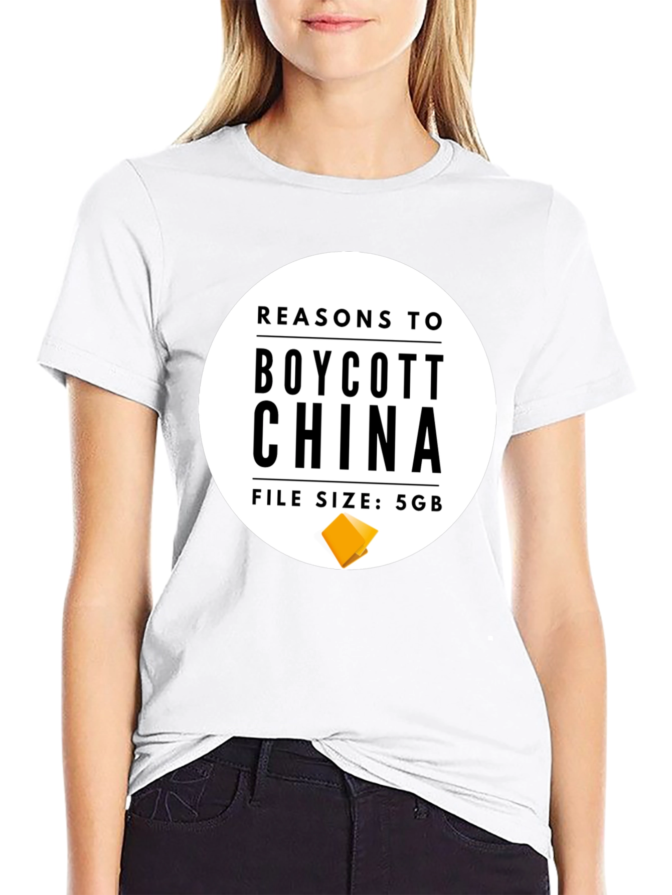 Boycott China T-Shirt - File Size 5GB