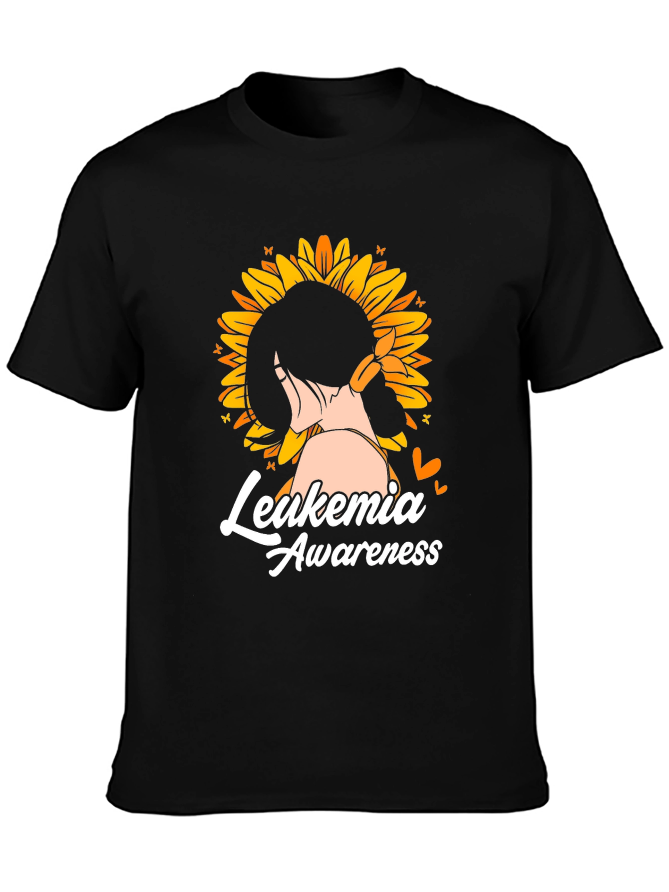 Leukemia Awareness Sunflower T-Shirt