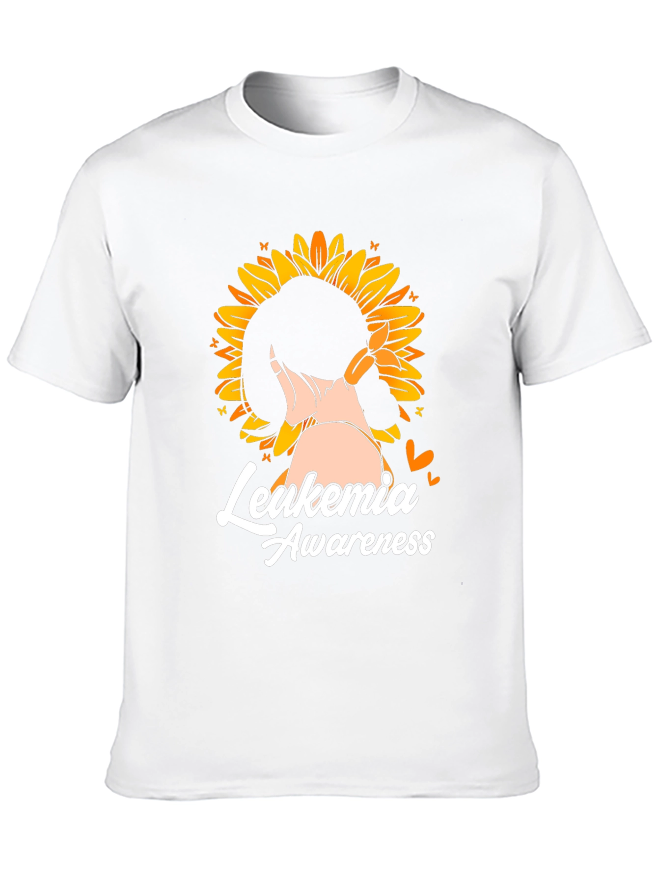 Leukemia Awareness Sunflower T-Shirt