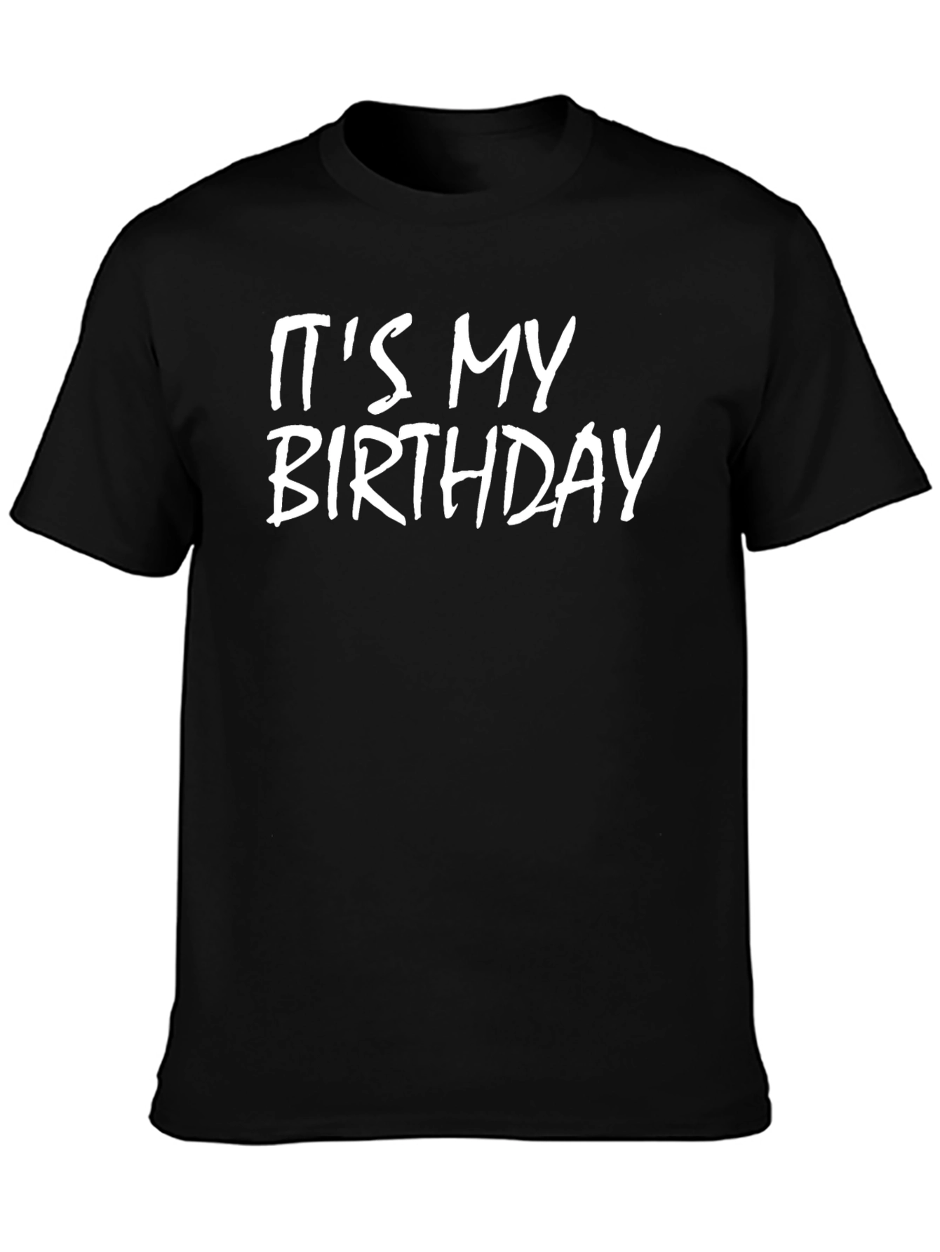 Its My Birthday Graphic Tee - Black
